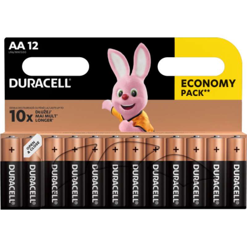 Baterija DURACELL Basic AA LR6 12 gab./iepak.