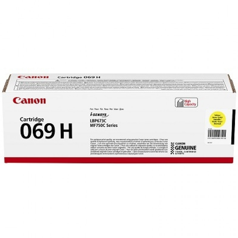 Canon Toner 069H Yellow (5095C002) cartridge