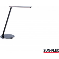 Galda lampa SUN-FLEX®QLITE™ ar iebūvētu bezvadu tālruņa lādētāju, melna