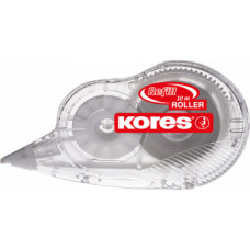 Korekcijas rolleris KORES REFILL 4.2mm x 10m, caurspīdīgs korpuss