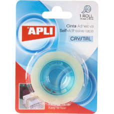 Līmlente APLI Crystal 19mm x 33m, īpaši caurspīdīga ( Gab. x 2 )