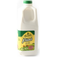 Piens 2.5%, 2L, ANNELE plast.pudele ( Iepak. x 6 )