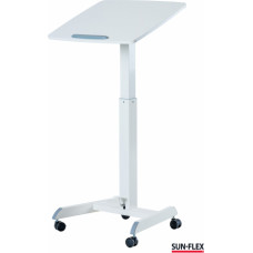 Galds ar regulējamo augstumu SUN-FLEX®EASYDESK PRO, 60x52cm, balts