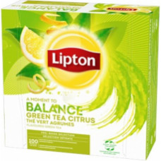 Zaļā tēja LIPTON Citrus, 100 x 1.8g ( Gab. x 2 )