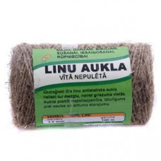 Vītā aukla linu 2.5mm x 100g. nepulētā,  Tangente